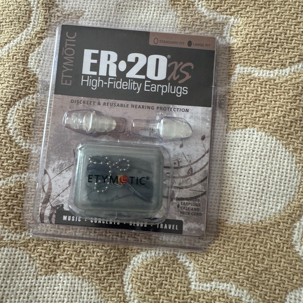 🔸SOLD🔸Etymotic ER-20XS High-Fidelity Earplugs